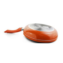 爱仕达28cm火龙眼电磁炉通用不粘煎锅G8228E产品评测与图片展示